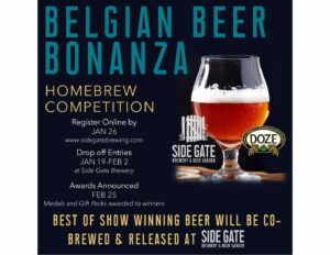 Belgian Beer Bonanza Homebrew Competition